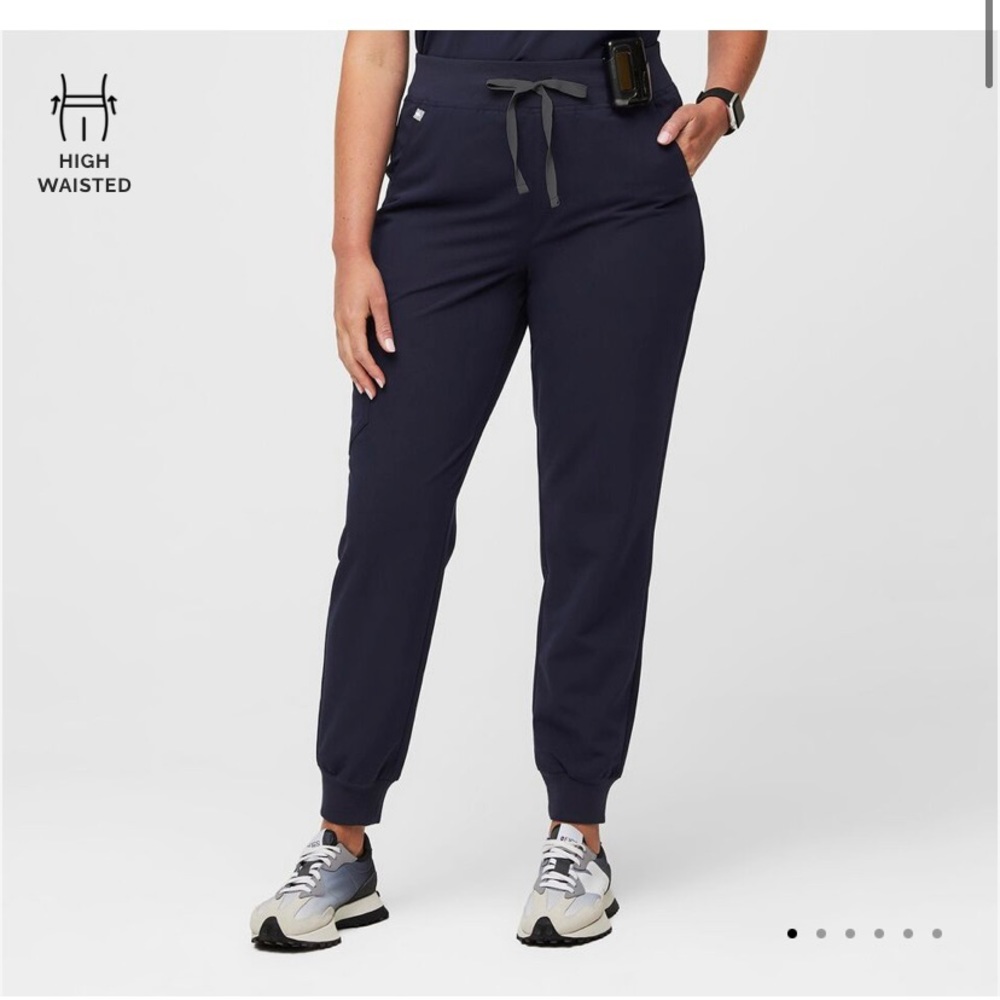 FIGS Navy Blue Jogger Scrub Pants